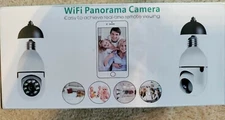 Wifi Panarama Camera Plug In Socket 1080p 360 Real Time Pan tilt Smartphone