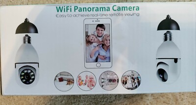 Wifi Panarama Camera Plug In Socket 1080p 360 Real Time Pan tilt ...