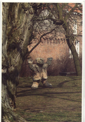 Vintage Art Postcard - Erik Buijs - De dwerg en de eend