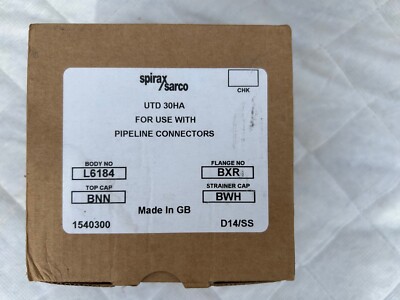 SPIRAX SARCO UTD30HA THERMODYNAMISCHER DAMPFFALLE - 1540300