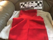 Polar Fleece Neck Warmer Neck Heater Alpine Sports Red Fleece 734-65 Snowmobilin