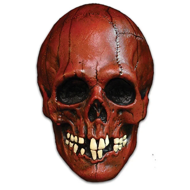 Skull Mask Mabry Monsters Blood Red Night Owl Full Head Latex Skull Mask