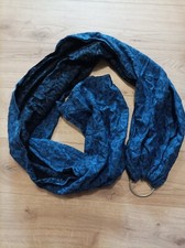 Tragetuch Ring Sling Little Frog Baby Schwarz Blau