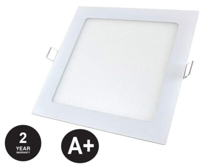 6W LED ECKIG Deckeneinbaustrahler Flachbildschirm Einbauleuchte Ultra Slim Kaltweiß 120MM