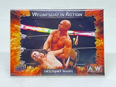 2021 UD AEW Wrestling Christopher Daniels Wednesday In Action Insert