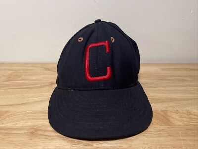 American Needle Cleveland Indians Baseball Cap Hat 7 1/8 USA Big C