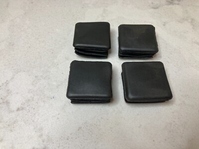 Set of 4 Box Tube End Caps Square AB CIRCLE PRO Replacement Parts Genuine OEM