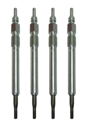 Diesel Glow Plug Set for Jeep Liberty CRD 2005 - 2006 2.8L (7 Volt Steel Plugs)
