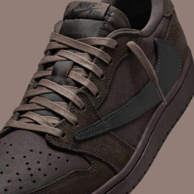 Air Jordan 1 Low Travis Scott Velvet Brown DM7866-202 Fashion