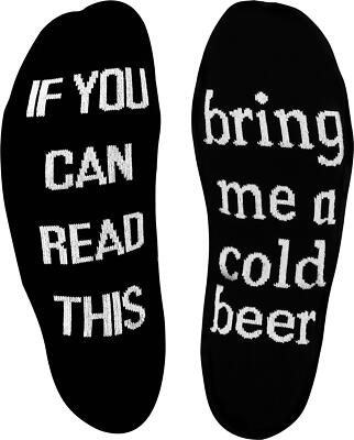 2 Paar Herrensocken mit witzigen Sprüchen lustig, Bier-Sleep, Wein , Fußball