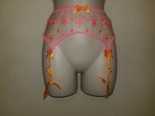 Agent Provocateur Perdia Suspender size AP 3 Medium Sunset Yellow NWT
