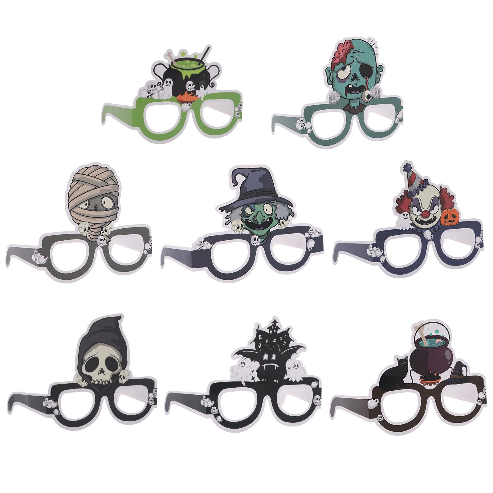 CINECE Halloween Glasses Party Accessories Costume Children s Horror Mask E 890