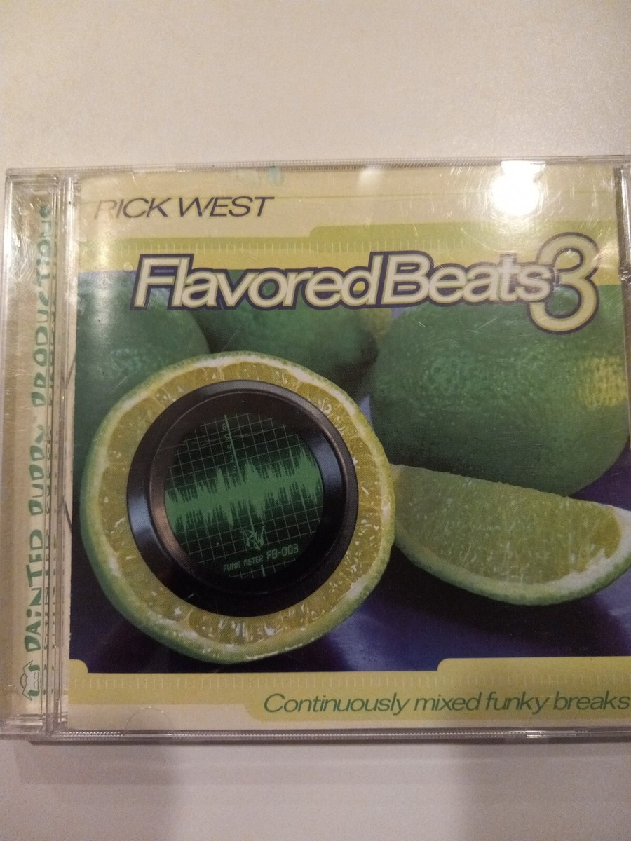 RICK WEST Flavored Beats 3 CD DJ HUDA HUDIA ICEY BABY ANNE SHARAZ