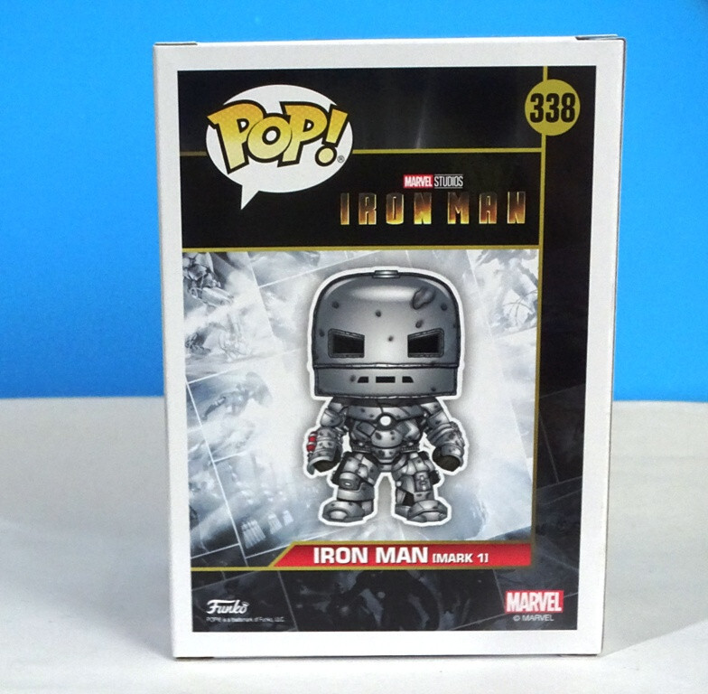Funko pop! #338 Iron Man Mark 1 exclusive Marvel 2018 con