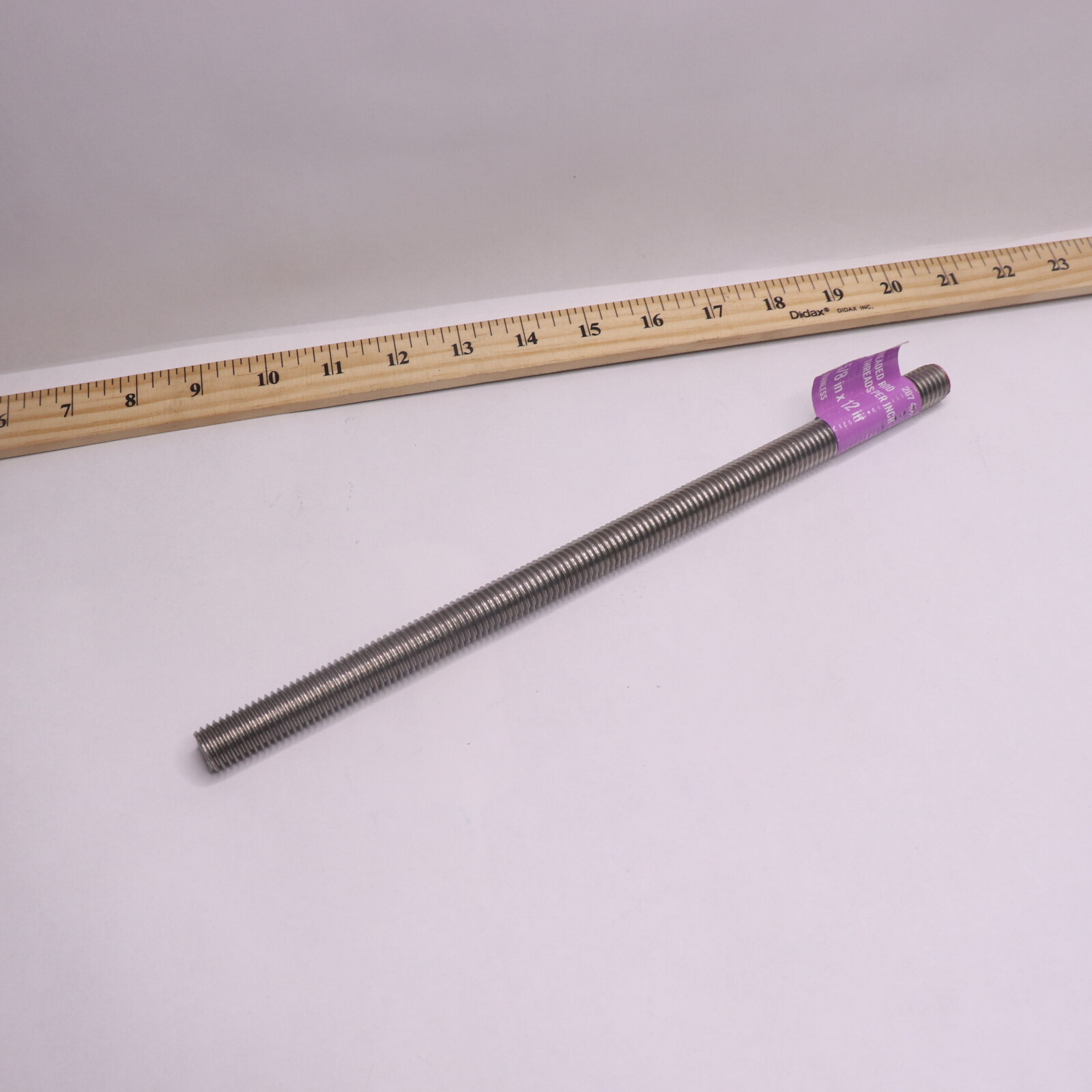 Everbilt Threaded Rod StainlessSteel 5/811 x 12 802707 eBay