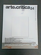 2016 ARTE e CRITICA N84 ROJAS PARRENO ZAPPETTINI DE STEFANI MATERIA FORMA FILKO 