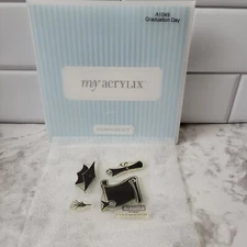 CTMH Close To My Heart Graduation Day Acrylix Stamp Set A1049