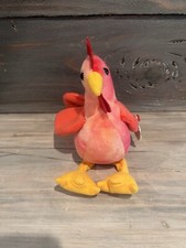 TY Beanie Baby Strut the Rooster 5" 1996 Plush Collectible Toy