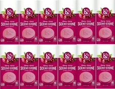 Scent Stones-K29 Keystone Car (12 Unit) Home Air Freshener- Cherry