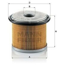 MANN-FILTER Kraftstofffilter für PEUGEOT EXPERT PARTNER CITROEN XM XSARA ZX
