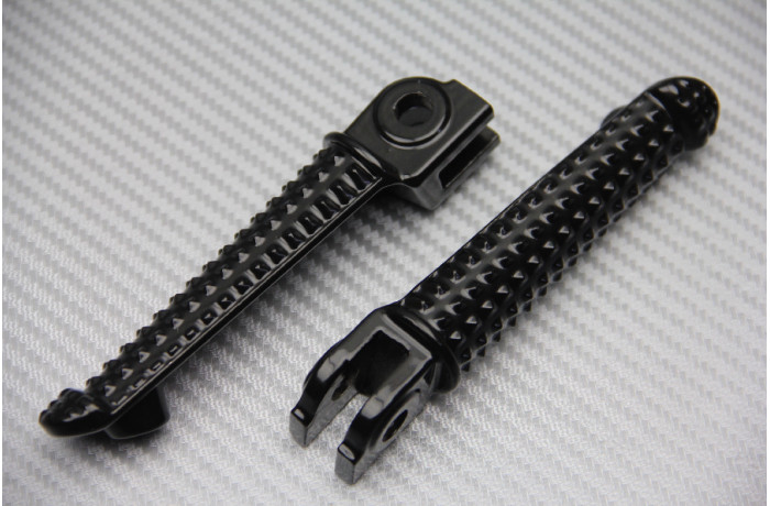 Repose-pieds YAMAHA YZF R1 noir antidérapant de 9 cm pour pilote