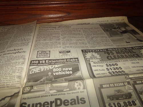 Super Bowl 30 rarezas 96 vintage de Dallas Morning News Dallas Cowboys vs Steelers - Imagen 11 de 14