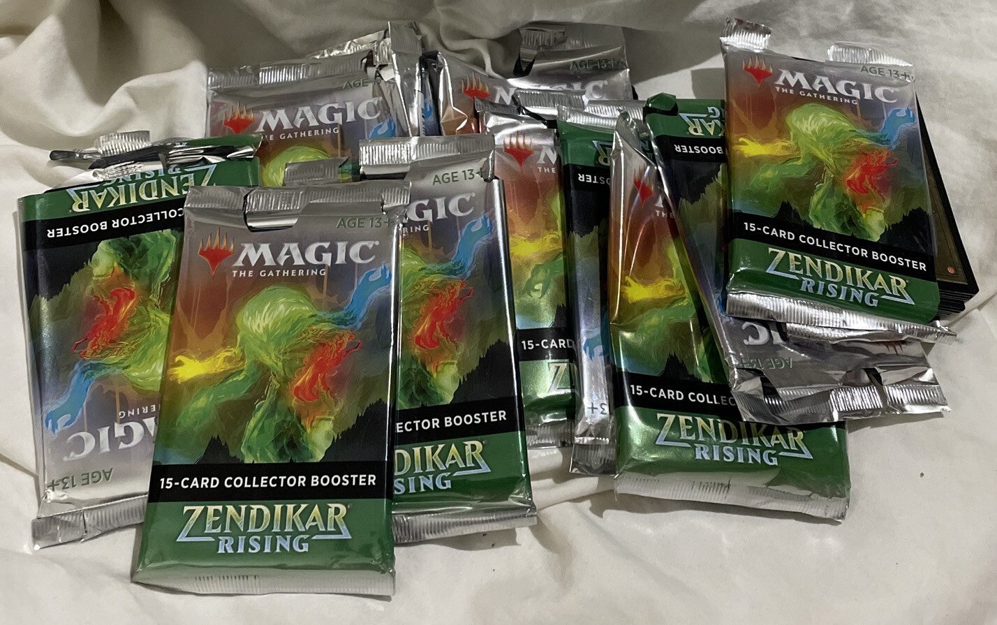 Magic The Gathering Zendikar Rising Collector booster box opened eBay
