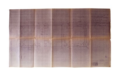 Space Shuttle Buran OK-GLI 0.02 Blueprint Size 42  x 24 