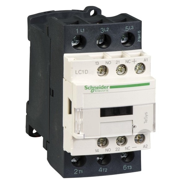 Schneider SchüTz LC1D25BL Tesys Deca - 3P(3 No), Ac-3/Ac-3E, 25 A, 24 V Dc Spule-image