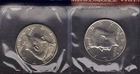 1993-P&D UNCIRCULATED KENNEDY HALF DOLLARS IN MINT CELLO (2 COINS)