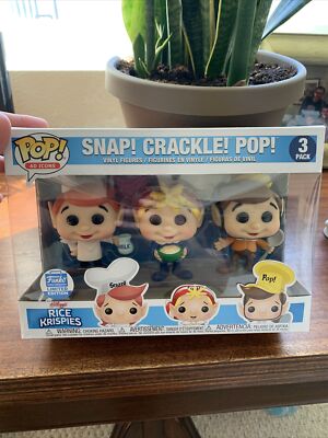 Funko Pop Ad Icons Snap! Crackle! Pop! Krispies Funko Shop Exclusive #3 3 pack