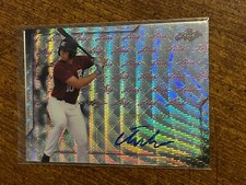 TRISTON CASAS 2017 LEAF PERFECT GAME PURPLE Wave Proof AUTOGRAPH #1/1 RED SOX