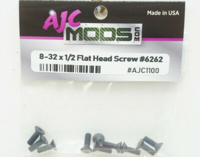 AJCMods 8-32 X 1/2 Flachkopf Schrauben Für Team Losi 8ight 2.0 3.0 4.0 LOSA6262