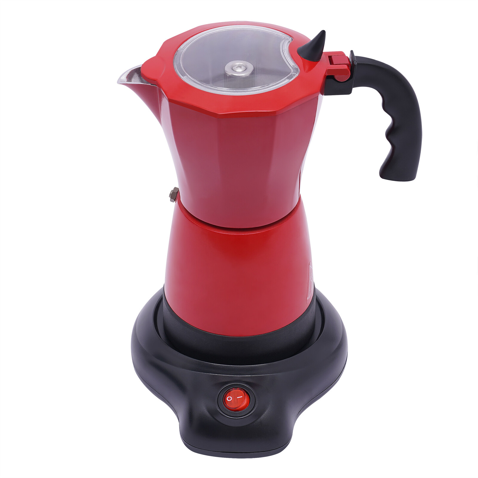 Macchina da Caffè Espresso Rossa 300ml foto 4
