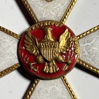 Vintage Masonic Knights Templar Medal – Maltese Cross "E Pluribus Unum" Eagle  — photo 6