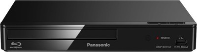 Panasonic DMP-BDT167EG Kompakter 3D Blu-ray Player (Full HD Upscaling, Internet