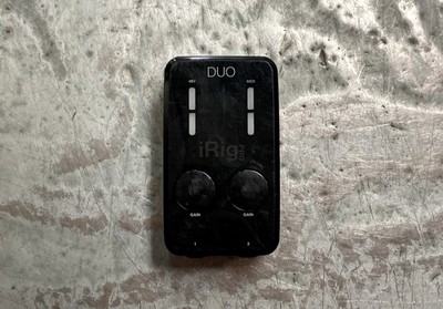 IK Multimedia iRig Pro Duo Audio/MIDI Interface Device Black