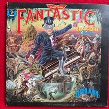 Elton John-Captain Fantastic the Brown Dirt Cowboy 1975 W/ Inserts-UK 1st Edn.