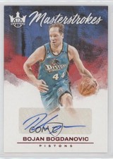 2023-24 Panini Court Kings Masterstrokes Ruby 31/49 Bojan Bogdanovic Auto 6u3