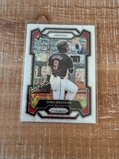 2024 Panini Prizm White Sparkle Prizm Gino Groover #91 0qw3