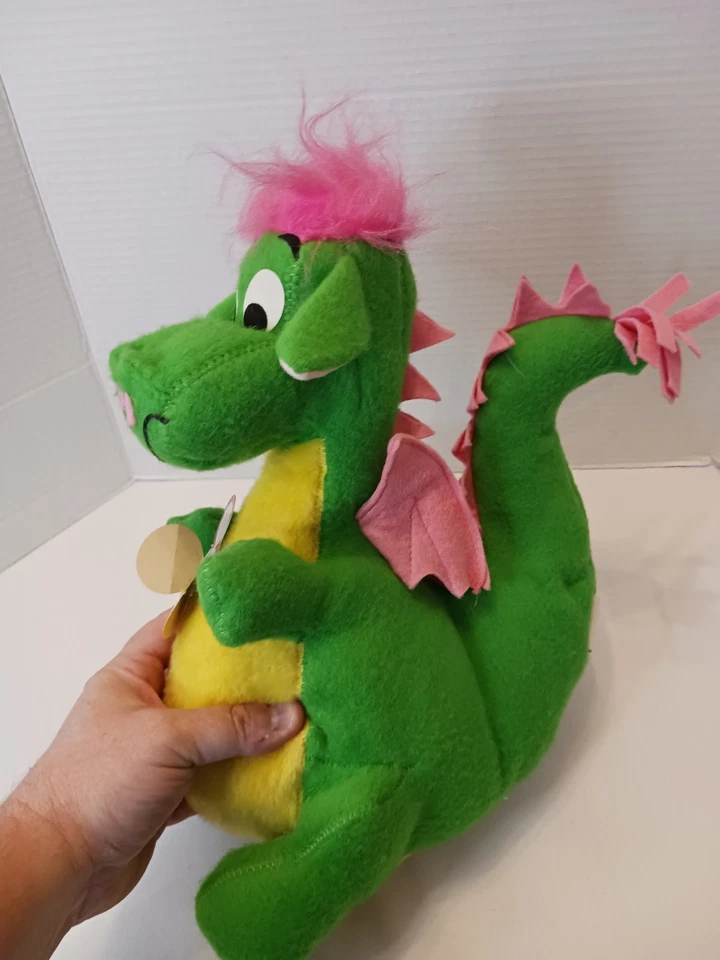 Pete's Dragon Disney Vintage California Stuffed Toys Plush 14" Elliot 1970s Tag - Image 4 of 4