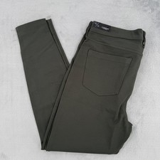 Liverpool Los Angeles Olive Green Skinny Pants Stretch Trousers Size 32/14