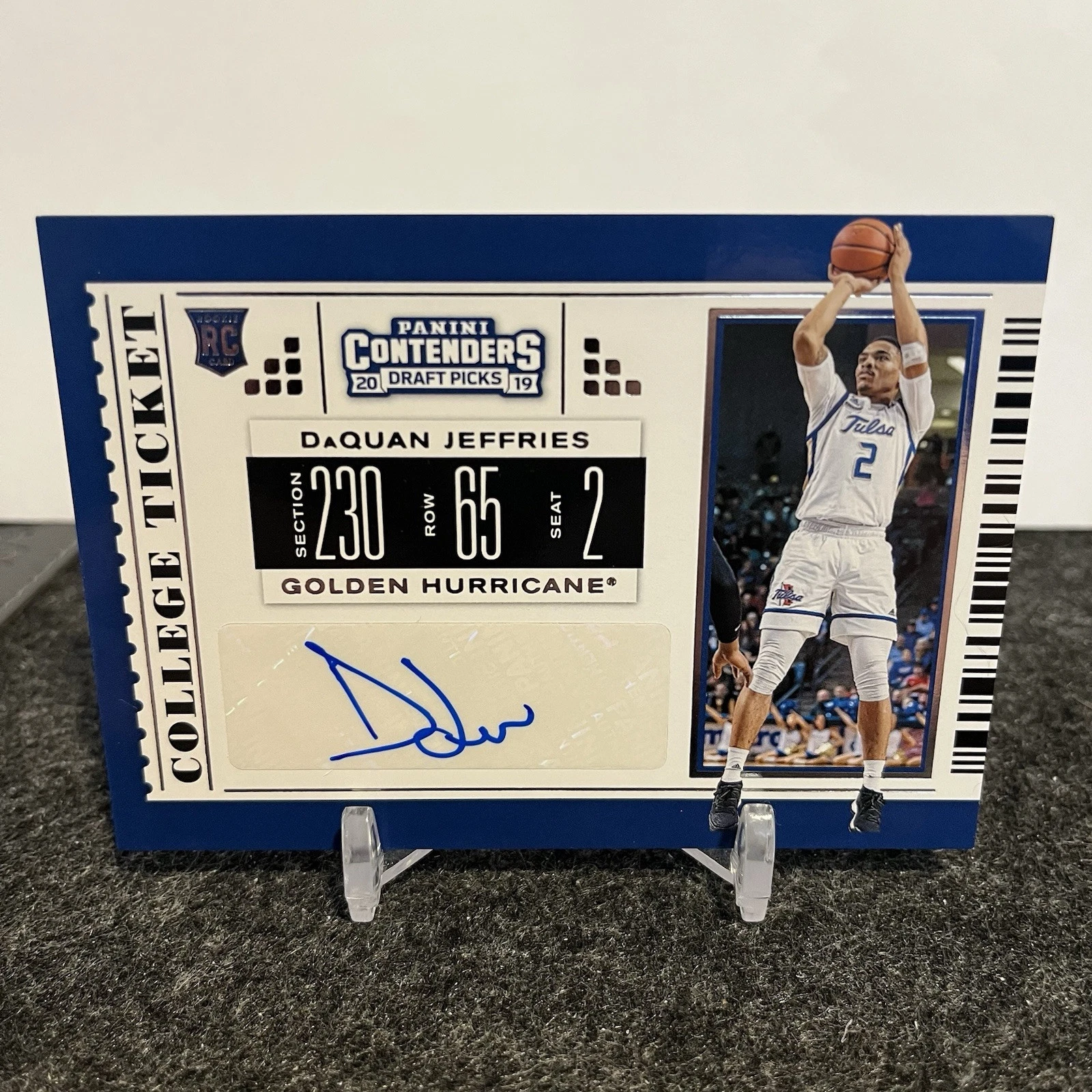 Daquan Jeffries trading card