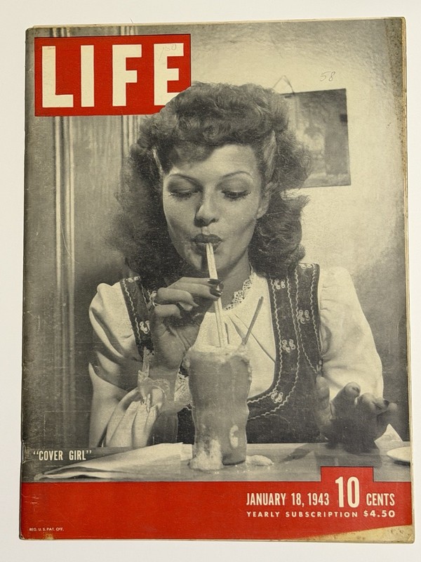 LIFE Magazine January 1943 Illustrated English Vintage Issue