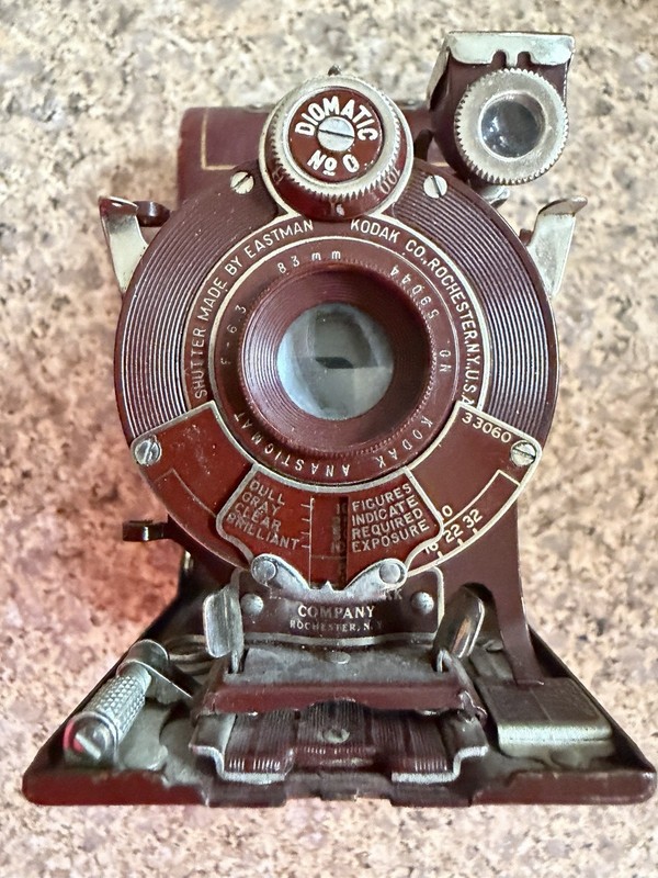 Antique Kodak Vest Pocket Series III Vanity Red Folding Camera USA 1926–1933 WOW