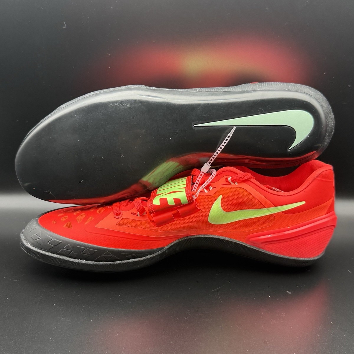 Nike Zoom Rotational 6 Throwing Shoes Mens 6 6.5 Bright Crimson Lime Nike Unisex Zoom Rotational 6 – Portland Running Company main image 4