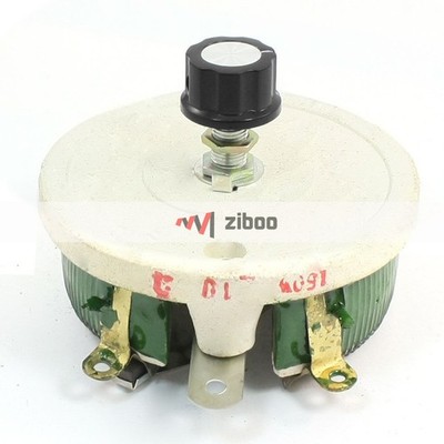 Top Rotary Single Turn Resistor 150W 10Ohm Pot Disk Rheostat 103x39mm Kd *la