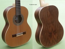 Chitarra da concerto 3/4 Bolero BC-1002 soffitto cedro corpo massiccio noce ottima!