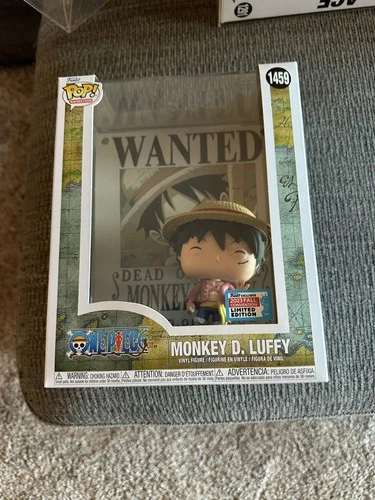 New ListingFunko Pop! One Piece Monkey D. Luffy Wanted Poster NYCC Shared with Protector