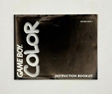 Gameboy Color Instruction Booklet/Manual - H/CGB-USA-1